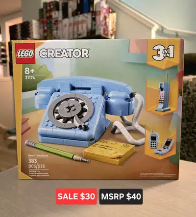 Lego Retro Telephone [SALE], View more