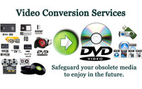 Professional DVD / file conversion copy work