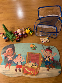 Jake and the pirates foam puzzle with bath set
