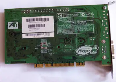 Carte vidéo ATI Rage 128 GL version 2 pour PowerMac G3 ou G4, View more