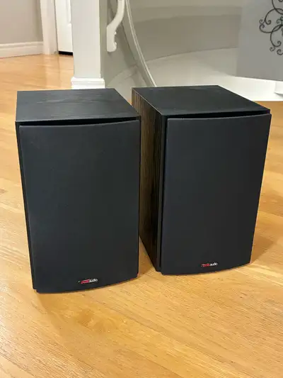 Polk Audio T300 home stereo bookshelf speakers, View more