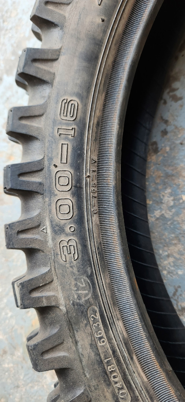 Dirt bike tire in Motorcycle Parts & Accessories in Winnipeg - Image 2