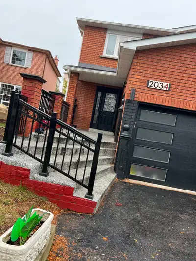 Renovated, bright and gorgeous 2 bedrooms legal basement Apartment with a separate walkout back entr...