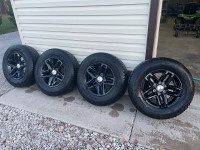 18” OEM GM rims and snow tires