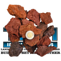 Burgundy Lava Rock - Landscape Supply