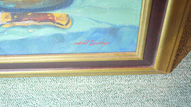 Toile tableau peintre de Robert Boucher dans Art et objets de collection  à Longueuil/Rive Sud - Image 3
