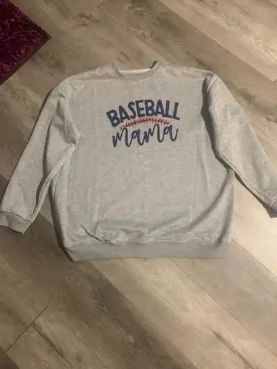 Women’s XL Baseball Sweater, View more