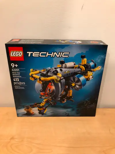LEGO Technic set 42201 Deep-Sea Research Submarine, View more