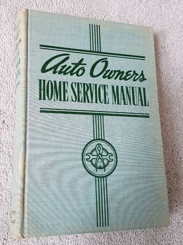 AUTO OWNERS HOME SERVICE MANUAL in Textbooks in Petawawa