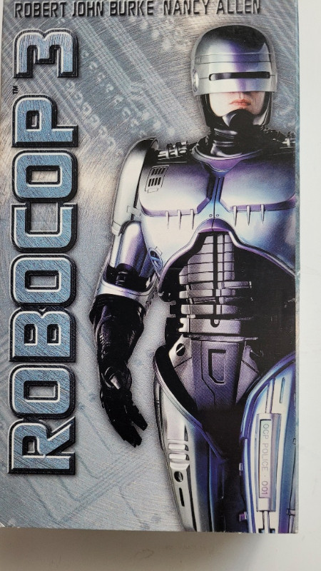 Some sorta cops vhs collection - ROBOCOP in CDs, DVDs & Blu-ray in Barrie