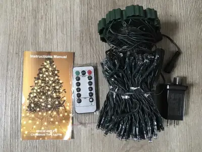 400 led Christmas lights, View more