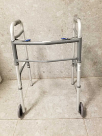 MEDICAL WALKER Mobility, Folding,Sturdy Aluminum,5"Wheels