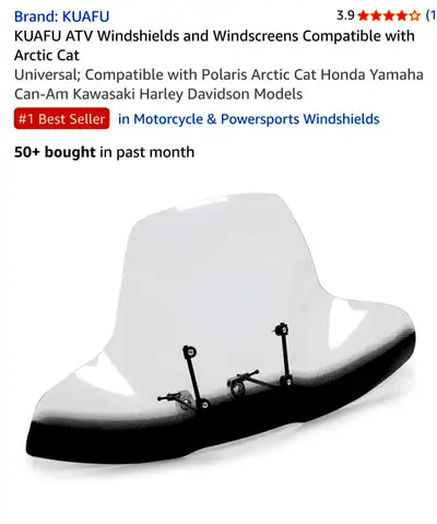Motorcycle/ATV Windshield ***New***