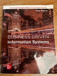 Business Driven information systems 7th Edition 