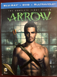 Arrow season one / Blu-ray & DVD bil 12$