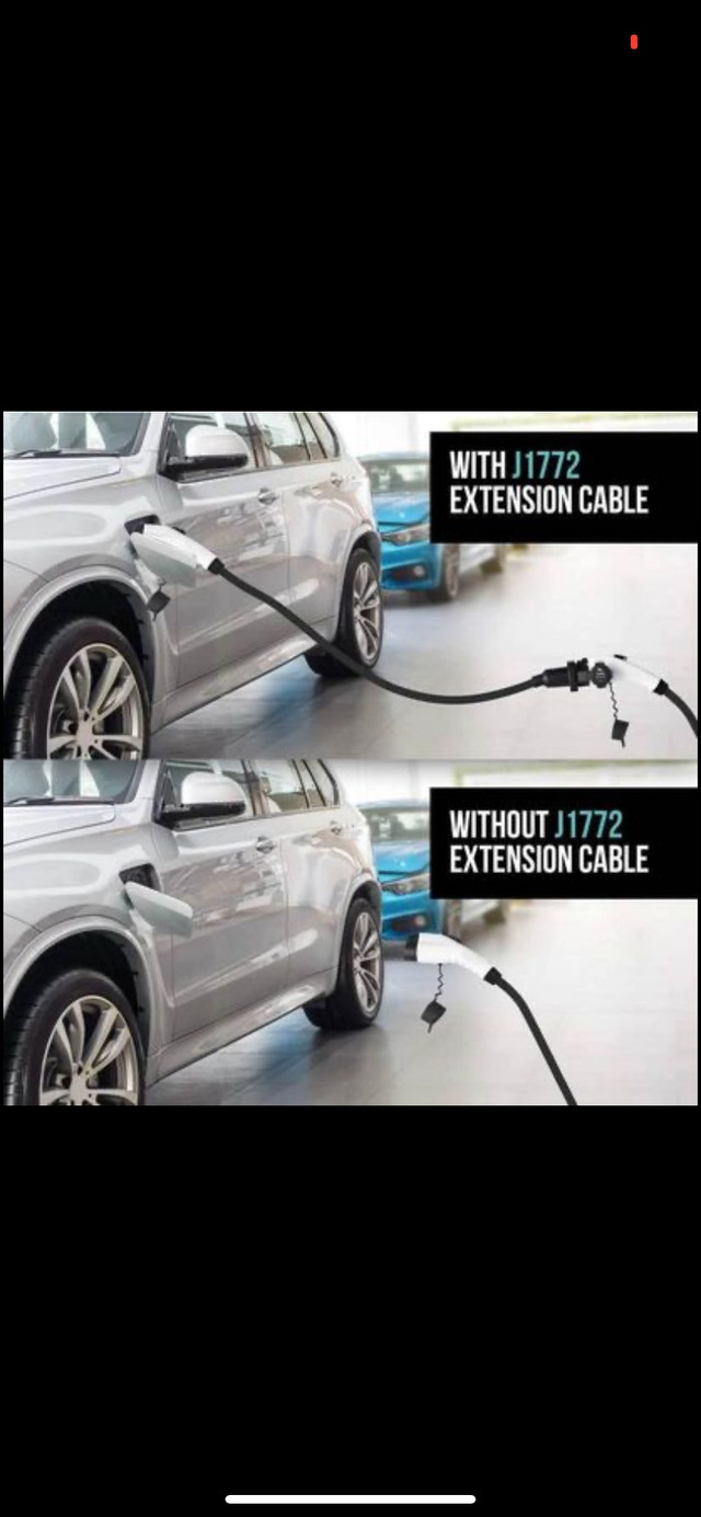 J1772 EV 40ft Extension Cord for hybrid/electric vehicles in Other Parts & Accessories in Bedford - Image 3