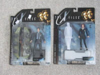 X-Files Mulder & Scully Action Figures - McFarlane Toys - BNIB