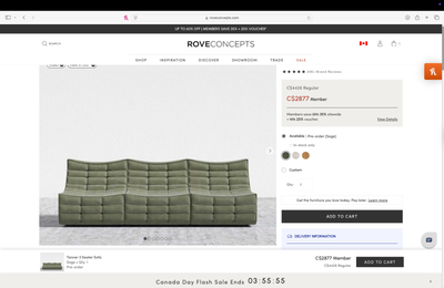 Rove Concept Sofa, View more