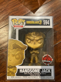 Funko Pop! Borderlands 3 ~ Handsome Jack Metallic Gold #594