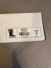 Cougar Vesta Kids boots size 3 Black