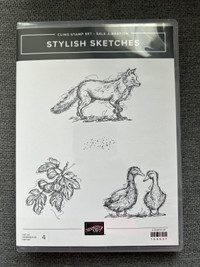 NEW Stampin’ Up! Stylish Sketches stamp set