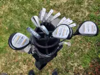 Set complet de golf spalding tour edition, avec sac.