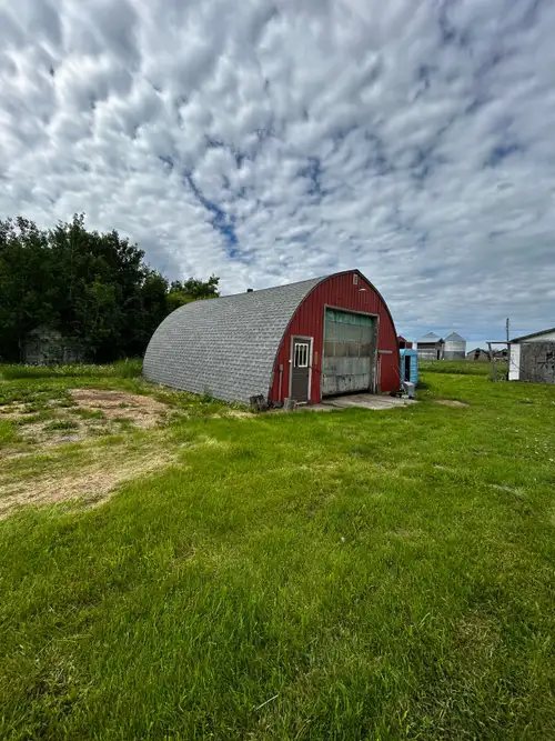 60x40 Quonset newer metal roof. $8000 Shop newer shingles 32x28’ $6000 Shed slide door, lined wooden...