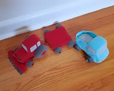 Soft Plush Truck and Tractor Set, View more