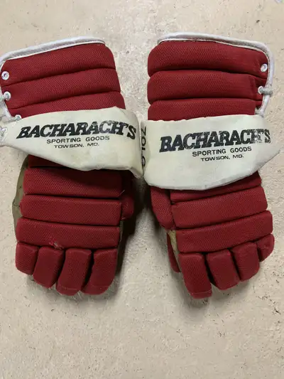  Vintage lacrosse gloves, View more