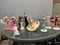 Royal  Albert  &  Royal  Doulton  figurines  made in England