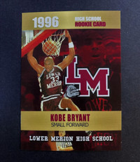 Kobe Bryant 1996 High School Rookie Card!