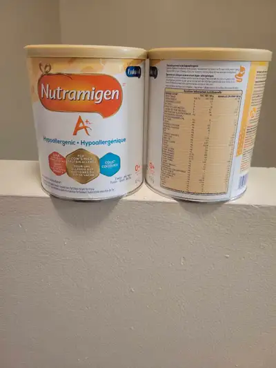 Enfamil Nutramigen A+ 454g Exp 2026 Aug 50$ for 2 Good Strat Soothe 941g Exp 2025 Aug 60$ for 2
