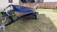 12 ft fishing boat with trailer