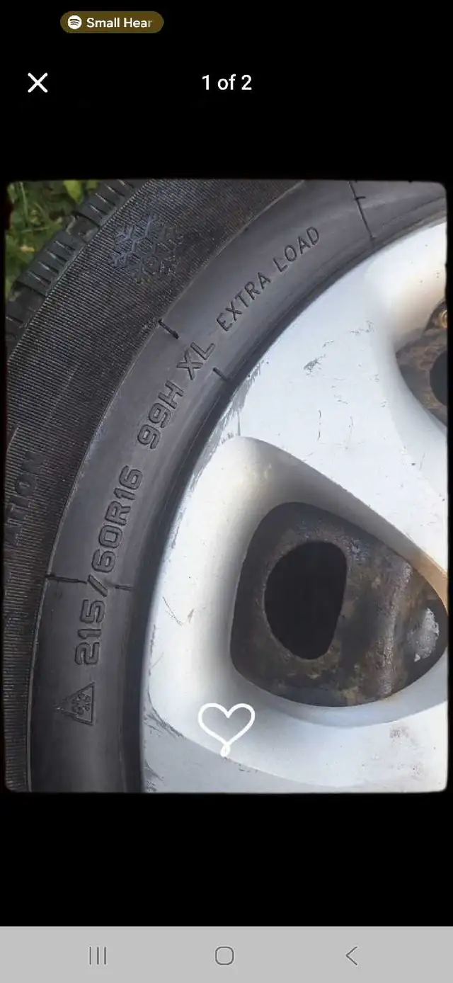 winter tires  in Tires & Rims in Cape Breton - Image 2