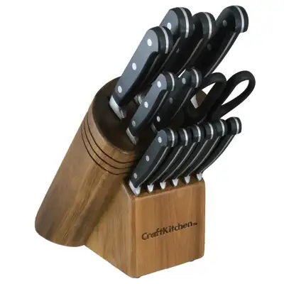 CRAFT KITCHEN 14PCS KNIFE BLOCK SET, View more