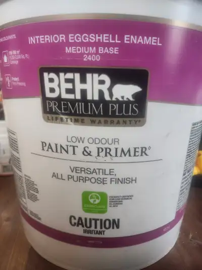5 Gallon Behr Paint - interior, View more