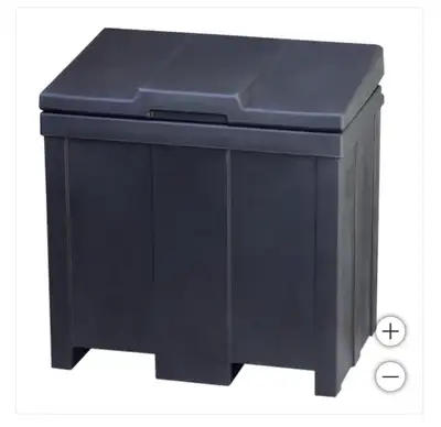 NEW Salt/Sand Utility Bin Black, View more