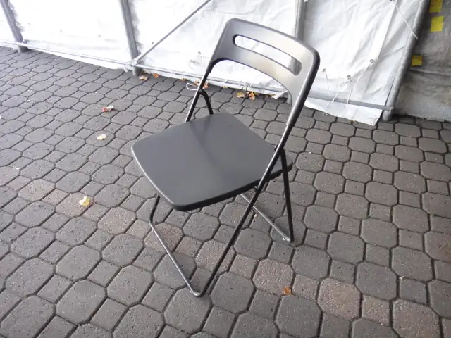 Folding chair for patio or garden