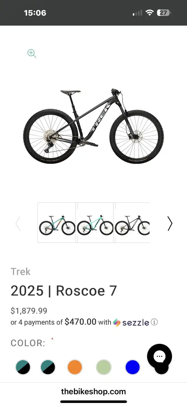 Trek Roscoe7 in Mountain in Kitchener / Waterloo - Image 2