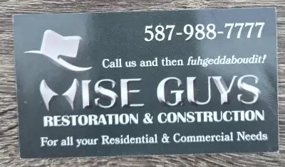 Wise Guys Construction, View more