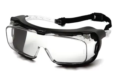 Pyramax safety glasses over the spectacle sealed eye protection, View more
