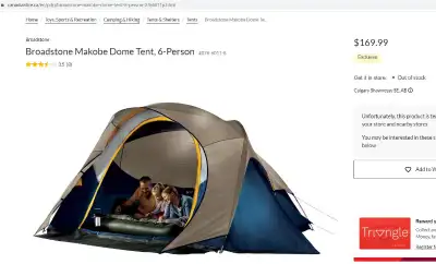 Broadstone Dome Tent, 6-Person Dome Tent, View more