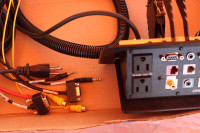 Altinex Tilt 'N Plug TNP502C Tabletop Interconnect Box