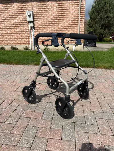 Rollator Walker with Seat & Brakes , View more