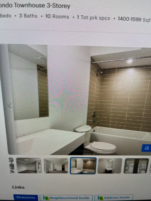 New townhouse for rent: one bedroom with shared batheroom in Room Rentals & Roommates in City of Toronto - Image 4