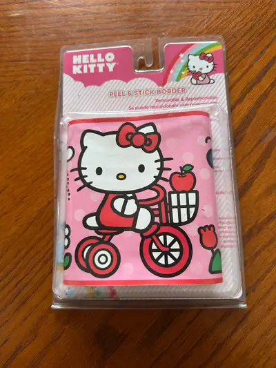 Hello Kitty Peel and Sticker Border #RMK1737BCS, Rare, View more