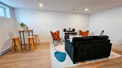 One-bedroom basement apartment at North Moncton