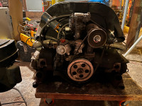 Volkswagen 1600 running engine, hydraulic lifters, dual carb set