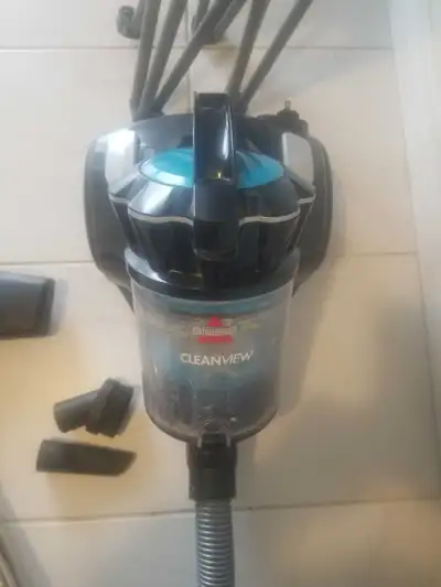For sale is a bissell canister vacuum in good working condition. Thank you.
