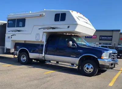 Ok. Lots here. Truck 2003 F-350, 4x4, long box. Only 123,000km on truck. Only 35,000 km on the motor...